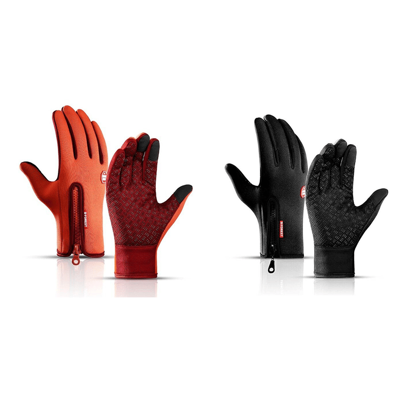 HeatGripX Windproof Thermal Slip Cold Weather Gloves