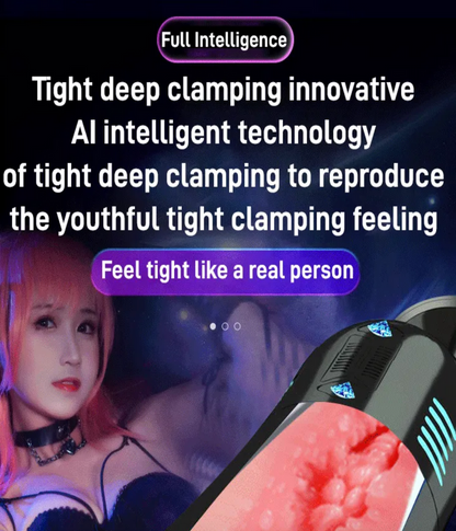 [Discreet Shipping]💥Champion Trainer! Dive into yourself more pleasure , fun , enjoy with Fully Automatic Retractable Sucking Heated Decompression Cup