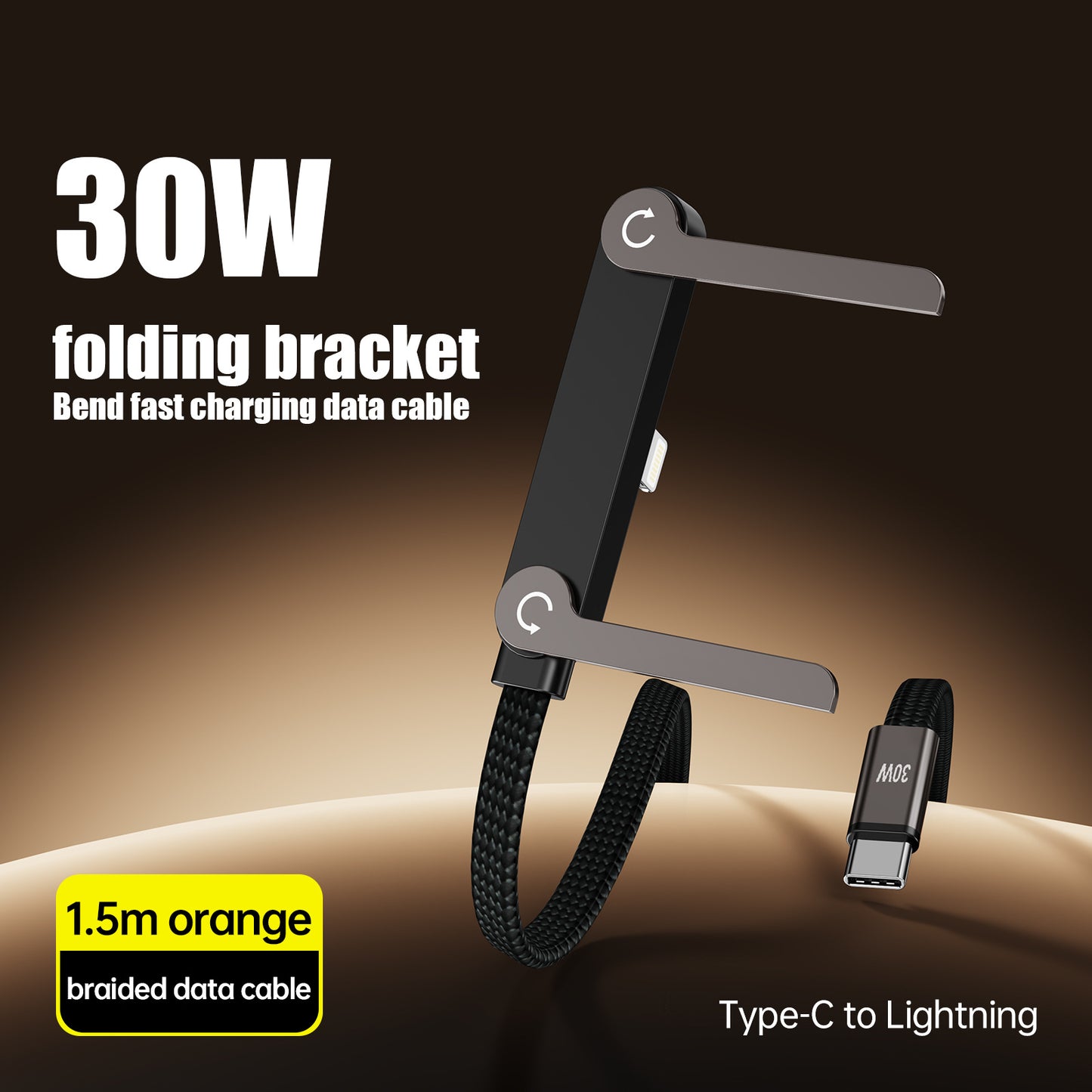 240W Fast Charging Dual USB-C Braided Zinc Alloy Cable for Tablets & Gaming
