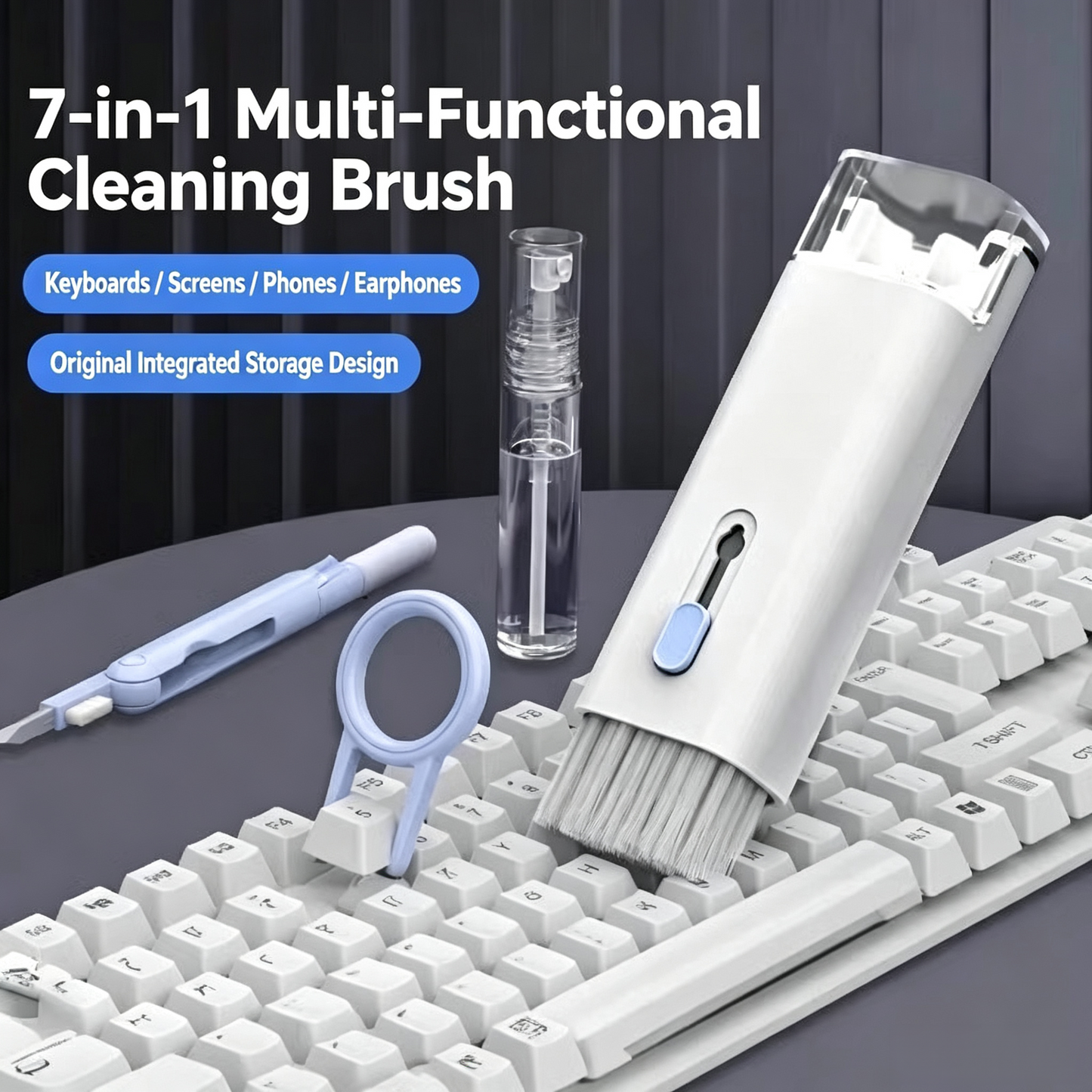 Keyboard Cleaning Mechanical Keyboard Cleaning Tool Computer Dust Removal Soft Brush Dust Brush Multi-Function Dust Cleaning Mobile Phone