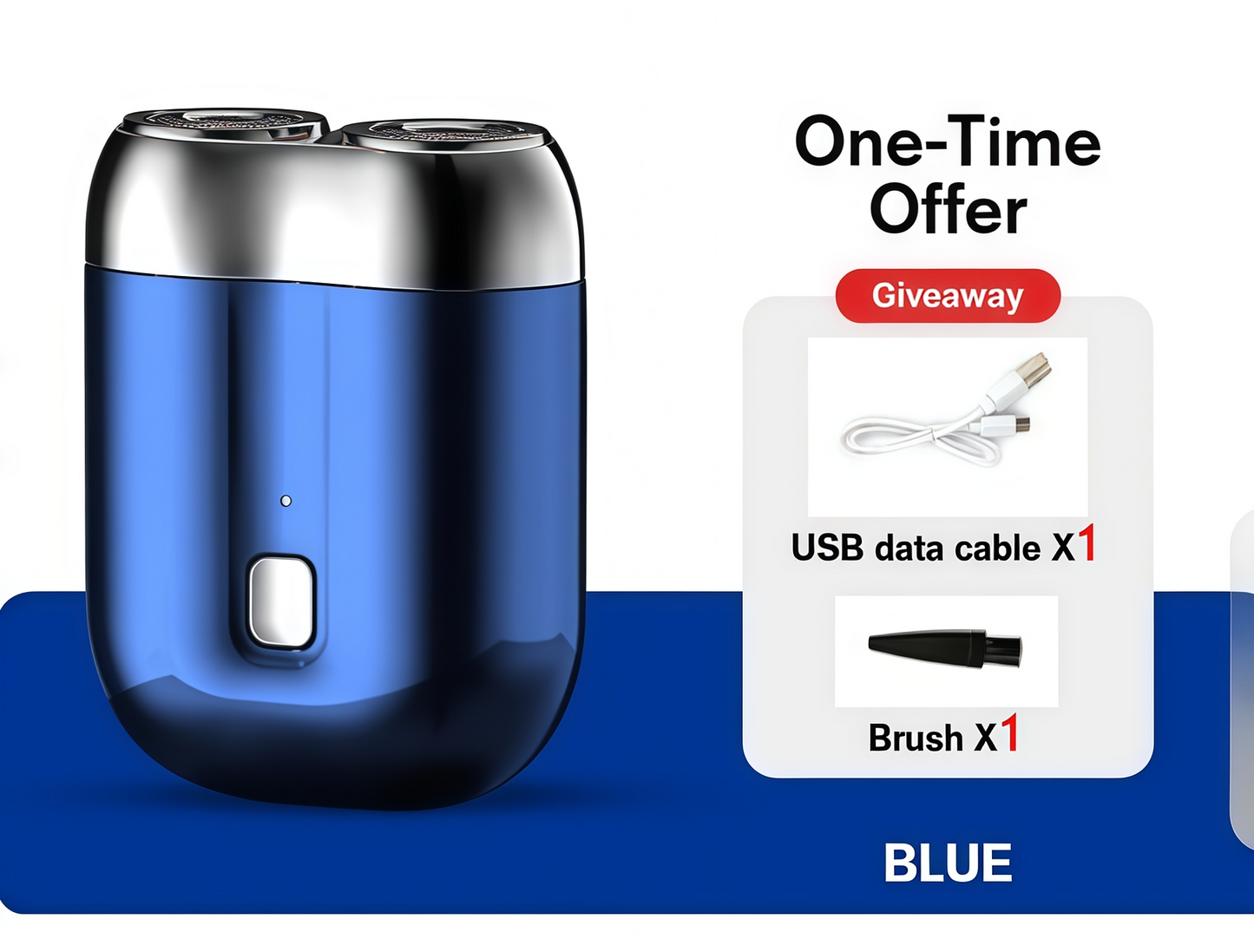 ✨HOT SALE✨2026 New Upgrade Pocket Shaver USB Mini Shavers for Men Recha