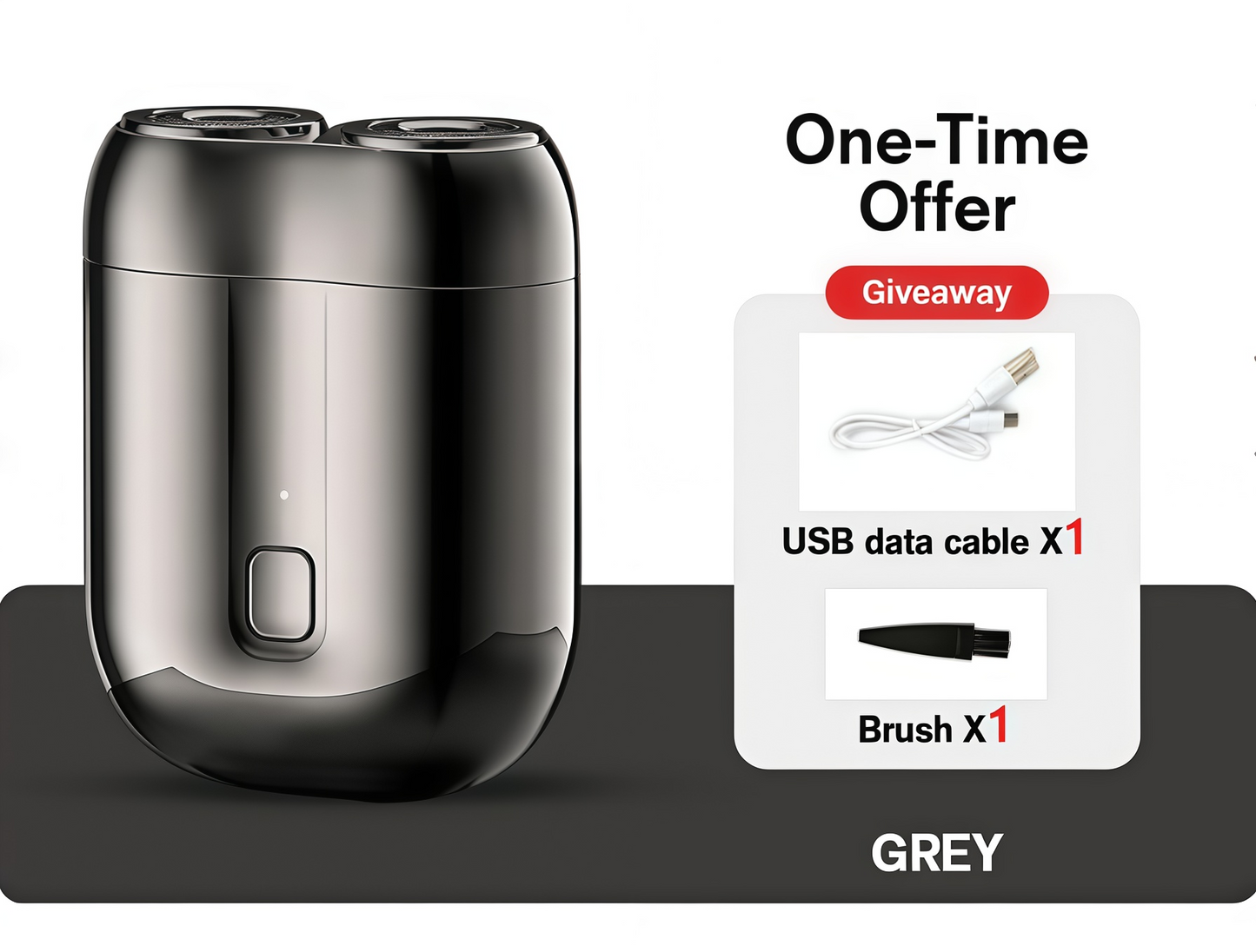 ✨HOT SALE✨2026 New Upgrade Pocket Shaver USB Mini Shavers for Men Recha