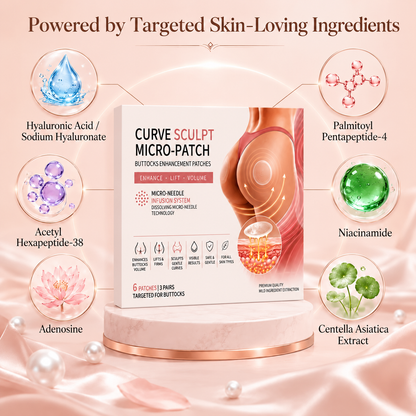 Ceoerty® Curvessa Micro-Needle Sculpting Patches