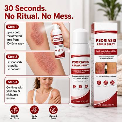 KUBOZN® Beef Tallow Spray for Itchy, Flaky Psoriasis Skin