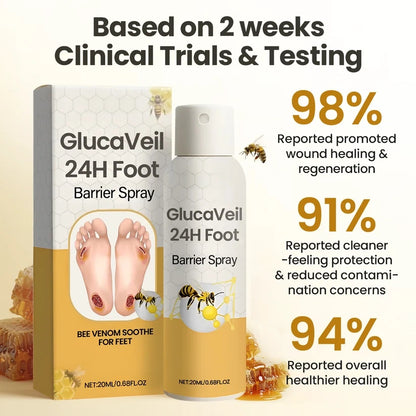 Timilk® GlucaVeil 24H Foot Barrier Spray