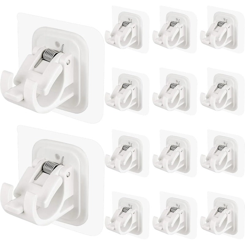 Nail-Free Adjustable Curtain Rod Bracket Holders –