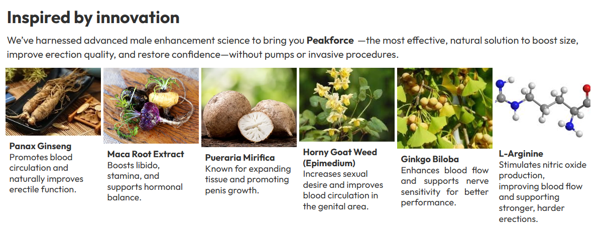 Peakforce product information