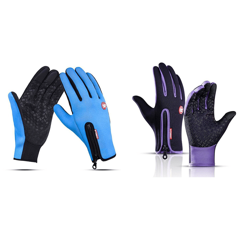 HeatGripX Windproof Thermal Slip Cold Weather Gloves