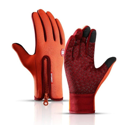 HeatGripX Windproof Thermal Slip Cold Weather Gloves